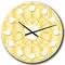 Designart 'Retro Ornamental Design Iii Mid-Century Modern Wall Clock
